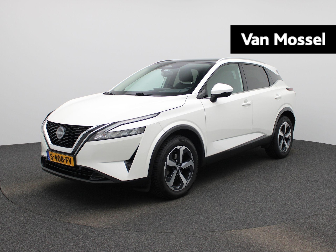 Nissan Qashqai - 1.3 MHEV Xtronic N-Connecta | Automaat | Panoramadak | Apple Carplay/Android Auto | Achter - AutoWereld.nl