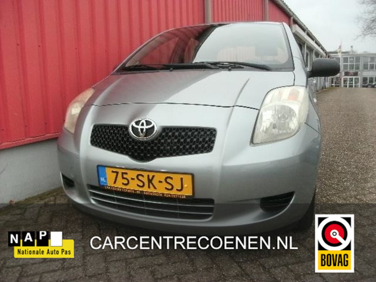 Toyota Yaris - 1.3 VVTi Sol MMT Automaat / Airco - AutoWereld.nl
