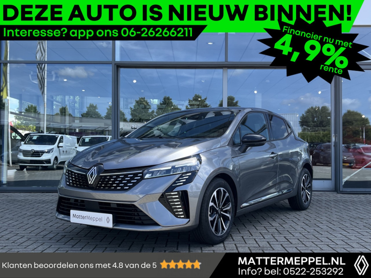 Renault Clio - TCe 90 Techno | Fabr. Garantie Tot 02-28 | Navigatie | Camera + Parkeersensoren | Climate - AutoWereld.nl
