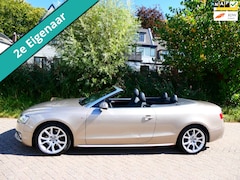 Audi A5 Cabriolet - 2.0 TFSI Quattro Pro Line S 211pk 2e eig. Automaat Leder