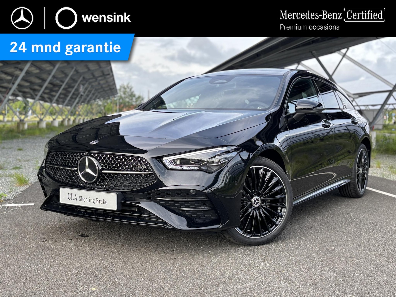 Mercedes-Benz CLA-klasse Shooting Brake - 250 e Business Solution AMG | Night | Panoramadak | 360 camera | Sfeerverlichting | Apple - AutoWereld.nl