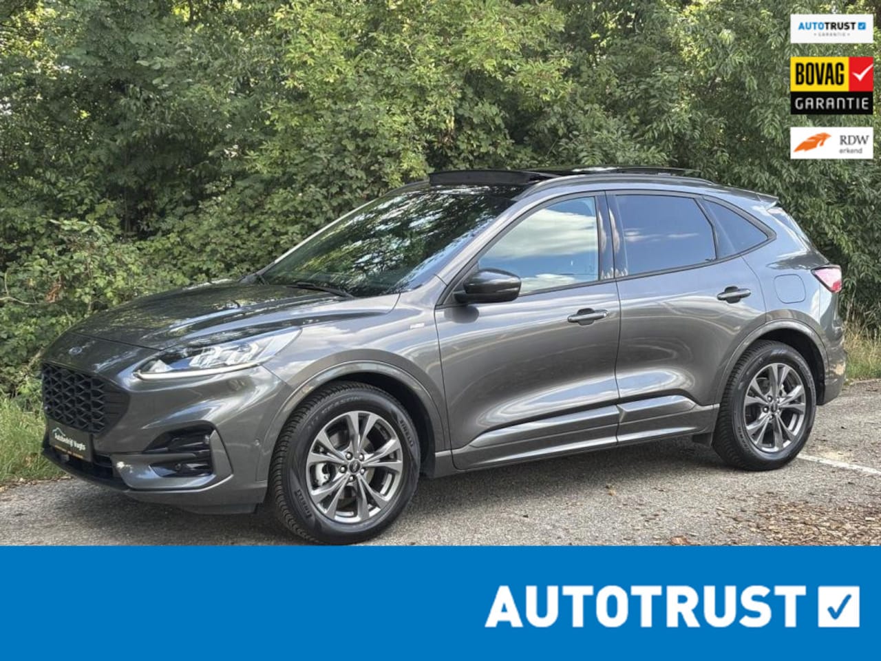 Ford Kuga - 2.5 FHEV ST-Line *GEEN STEKKER*Panorama*ACC - AutoWereld.nl