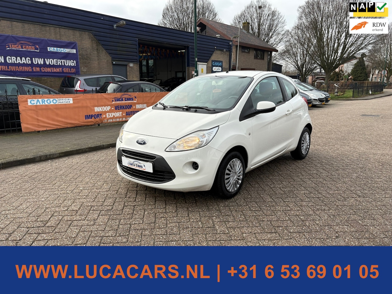 Ford Ka - 1.2 Cool & Sound start/stop 2X SLEUTEL + BOEKJES! - AutoWereld.nl