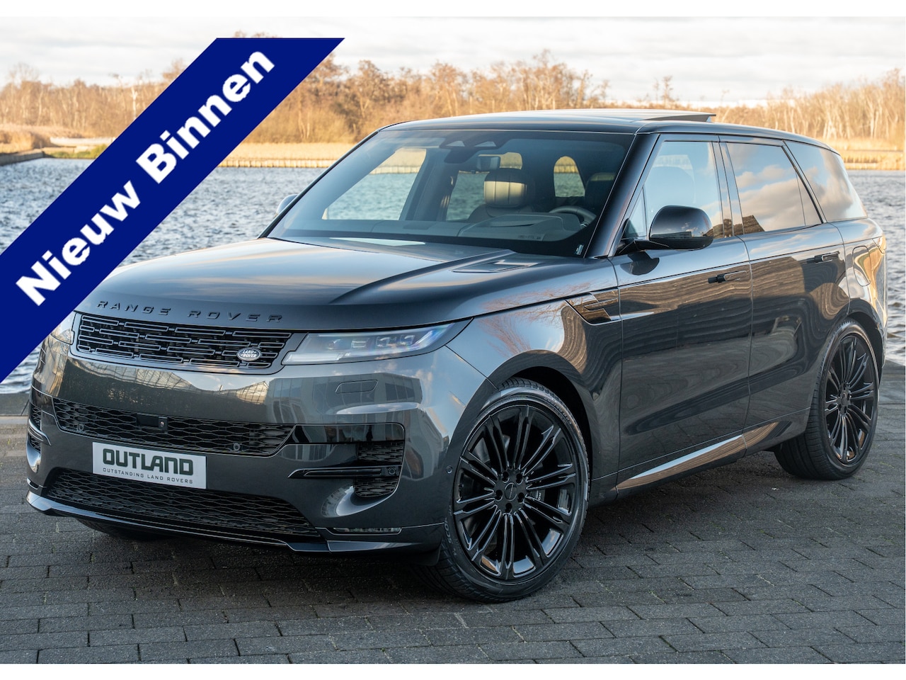 Land Rover Range Rover Sport - P550e Autobiography | 2026  | Enhanced Black Pack | Carpathian Grey | 23" inch | Trekhaak - AutoWereld.nl