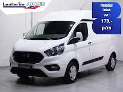 Ford Transit Custom - 2.0 TDCi 130 pk L2H2 Hoog Dak Airco, Trekhaak Cruise Control, PDC V+A,