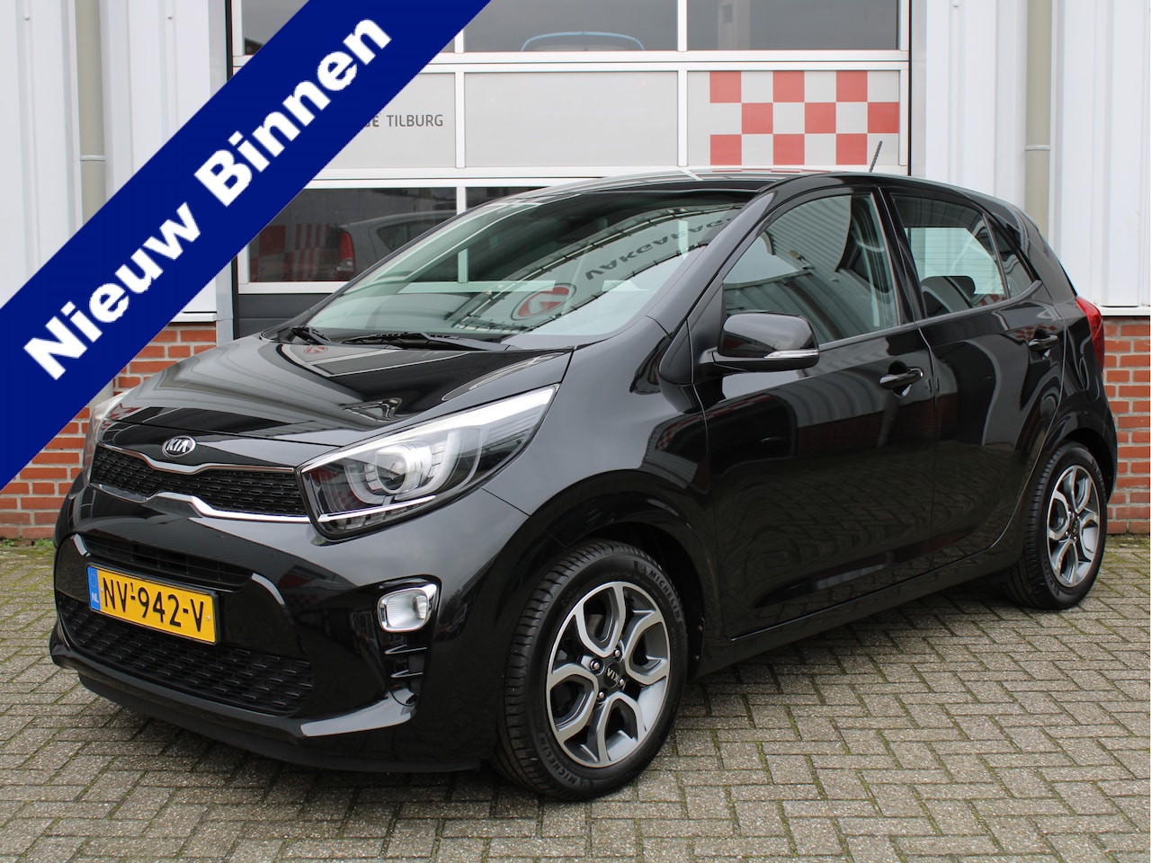 Kia Picanto - 1.0 CVVT First Edition 2e Eig/5-pers./Climate/Camera/Cruise/Carplay/AndroidAuto/Navi - AutoWereld.nl