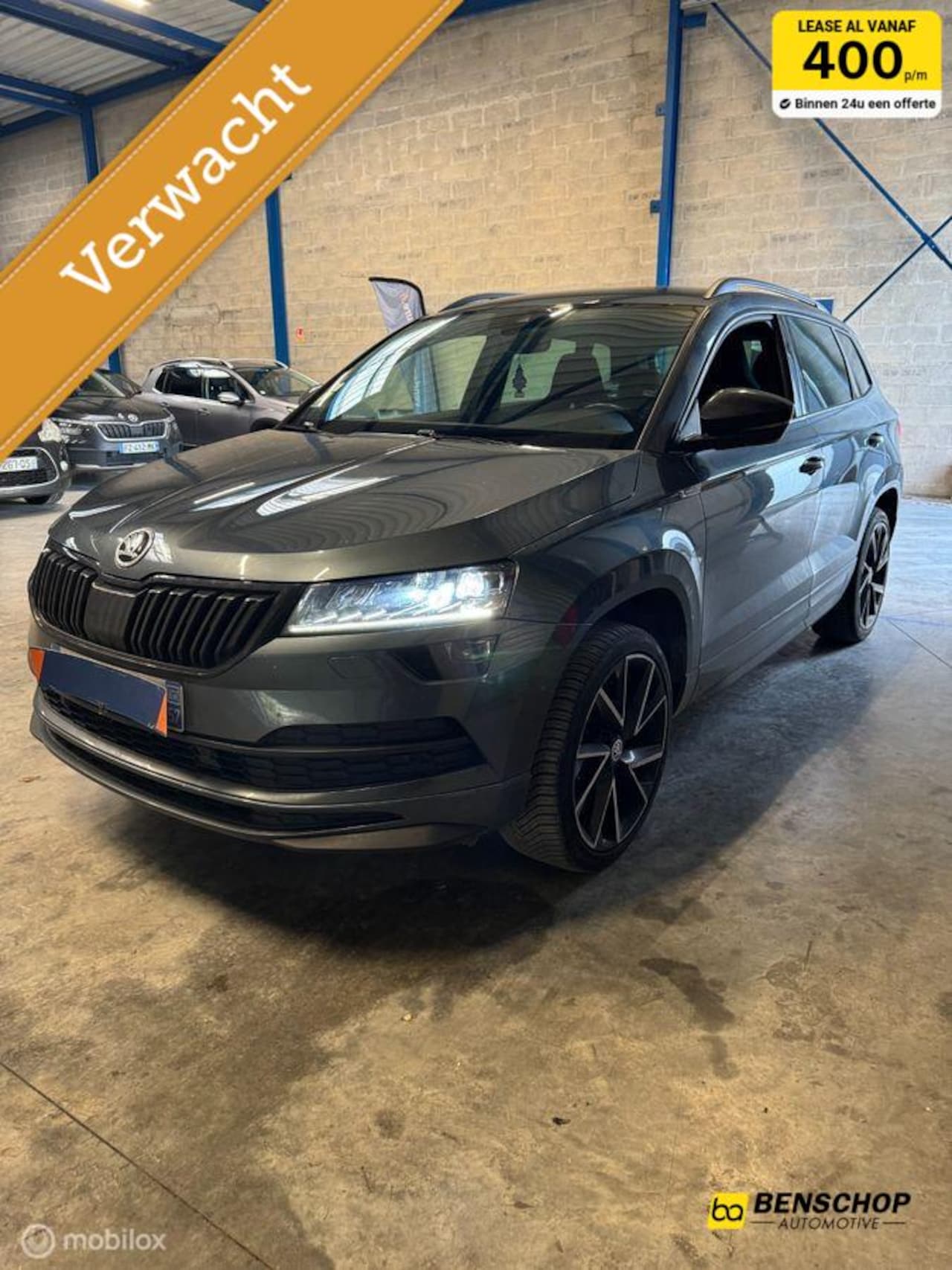 Skoda Karoq - 1.5 TSI ACT Sportline Virtual Bucket Seats Navi Carplay ACC Camera - AutoWereld.nl