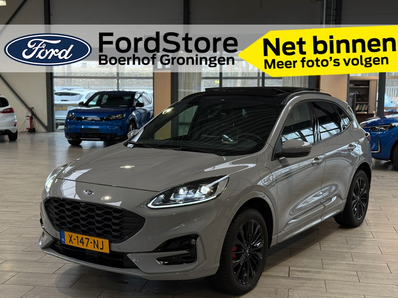 Ford Kuga - 2.5 PHEV 225 pk Graphite Tech Edition | Pano | Trekhaak | 19" | Adapt. cruise | Adapt. LED - AutoWereld.nl