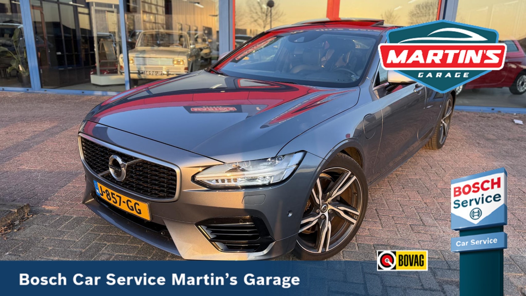 Volvo S90 - 2.0 T8 AWD Inscription BOMVOL! HUD / WEGKLAPBARE TREKHAAK / PANO / ELEK ACHTERKLEP - AutoWereld.nl