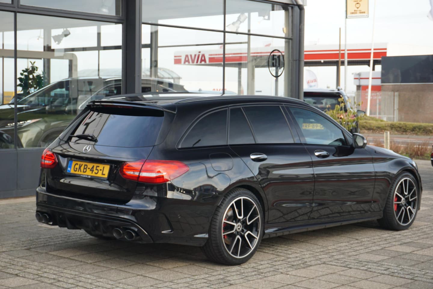 Mercedes-Benz C-klasse Estate - C43 AMG 4MATIC c 450 |Pano|Burmester|Leder - AutoWereld.nl