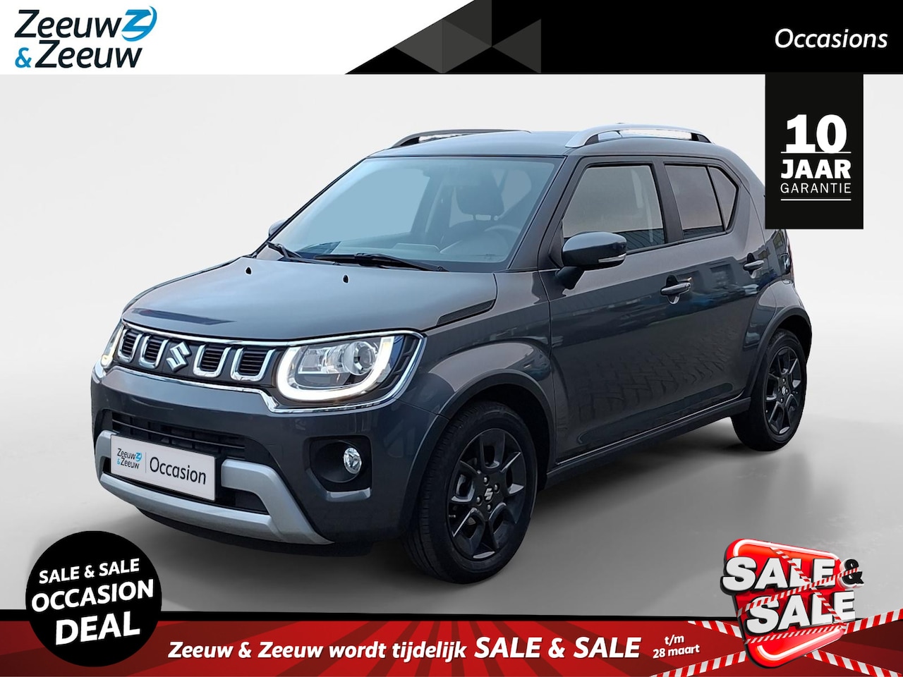 Suzuki Ignis - 1.2 Smart Hybrid Style automaat | 10 jaar garantie! | Afneembare trekhaak | Hoge instap | - AutoWereld.nl