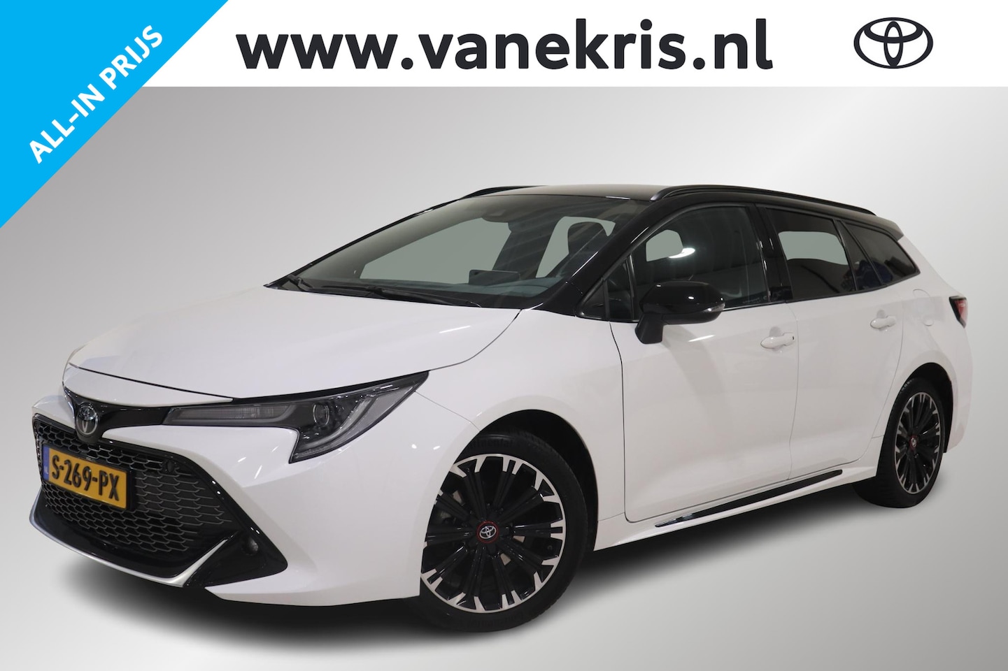 Toyota Corolla Touring Sports - 1.8 Hybrid GR Sport 1.8 Hybrid GR-Sport, Stoelverwaming, Draadloos laden, Apple Carplay / Android Auto, Camera - AutoWereld.nl