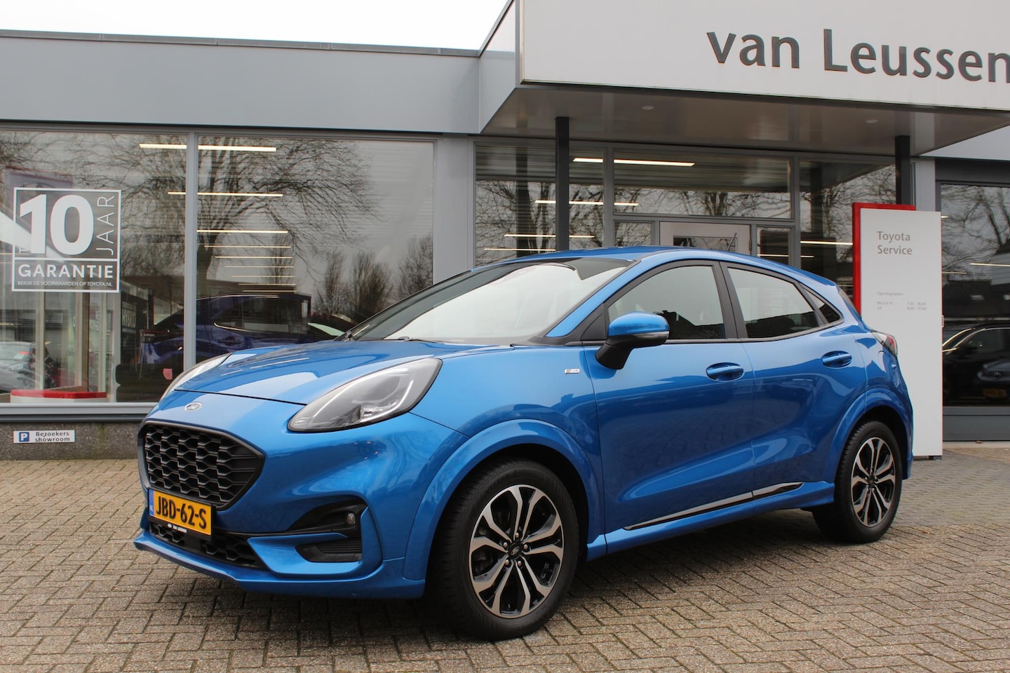 Ford Puma - 125PK HYBRID ST-LINE 4S BANDEN NAVI STOEL-STUUR & VOORRUIT VERWARMING PARK.SENSOREN APPLE/ - AutoWereld.nl