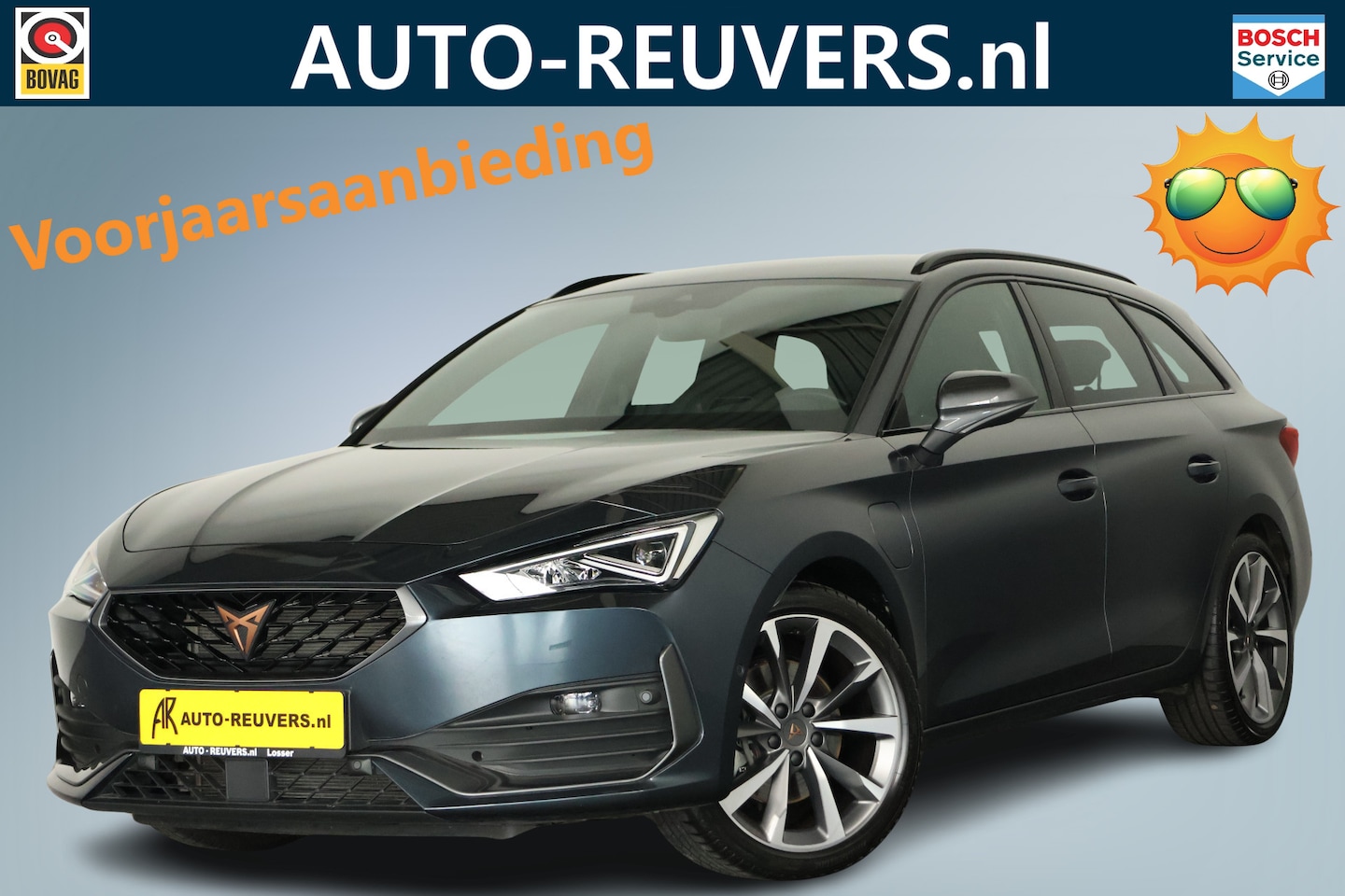 CUPRA Leon Sportstourer - 1.4 e-Hybrid Adrenalin / LED / Navi / CarPlay / Travelassist / Cam - AutoWereld.nl