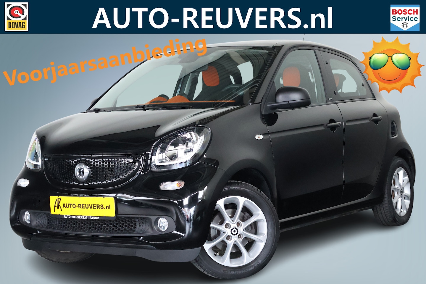 Smart Forfour - 0.9 Turbo 90 PK / Panorama / Cruisecontrol / Clima / Bluetooth - AutoWereld.nl