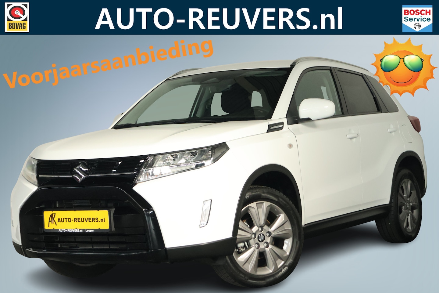 Suzuki Vitara - 1.5 Hybrid Style / LED / ACC / Navi / CarPlay / Cam / Keyless - AutoWereld.nl