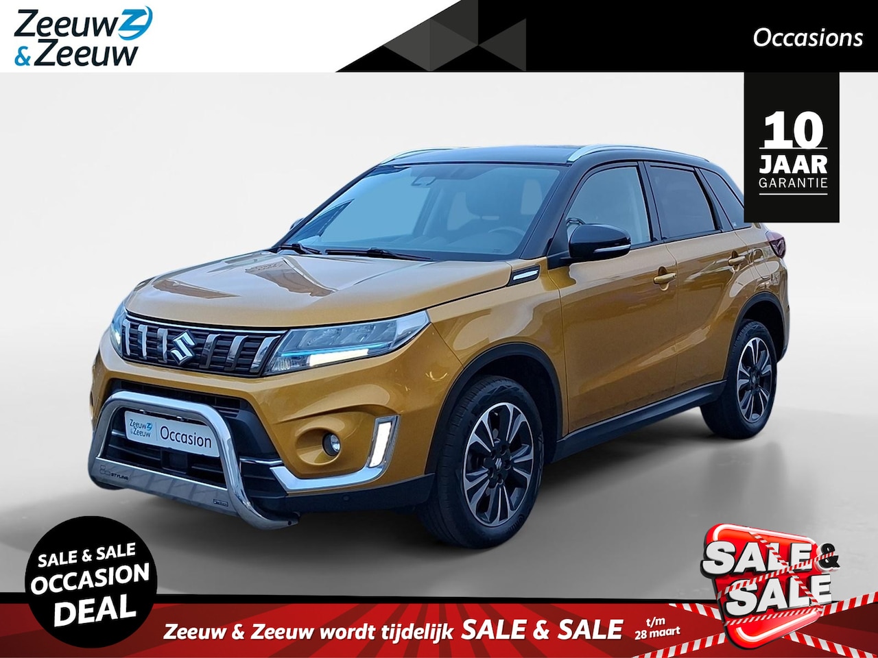 Suzuki Vitara - 1.4 Boosterjet Comfort Smart Hybrid | 10 jaar garantie! | Afneembare trekhaak | Navigatie - AutoWereld.nl