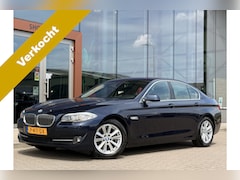 BMW 5-serie - 523i Executive | Leder | Cruise | Navi | Parkeersensoren V+A |