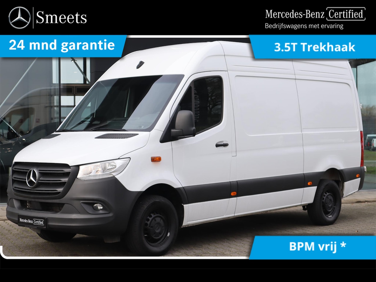 Mercedes-Benz Sprinter - 317 CDI L2H2 FACEL. 3.5T TREKHAAK - AutoWereld.nl