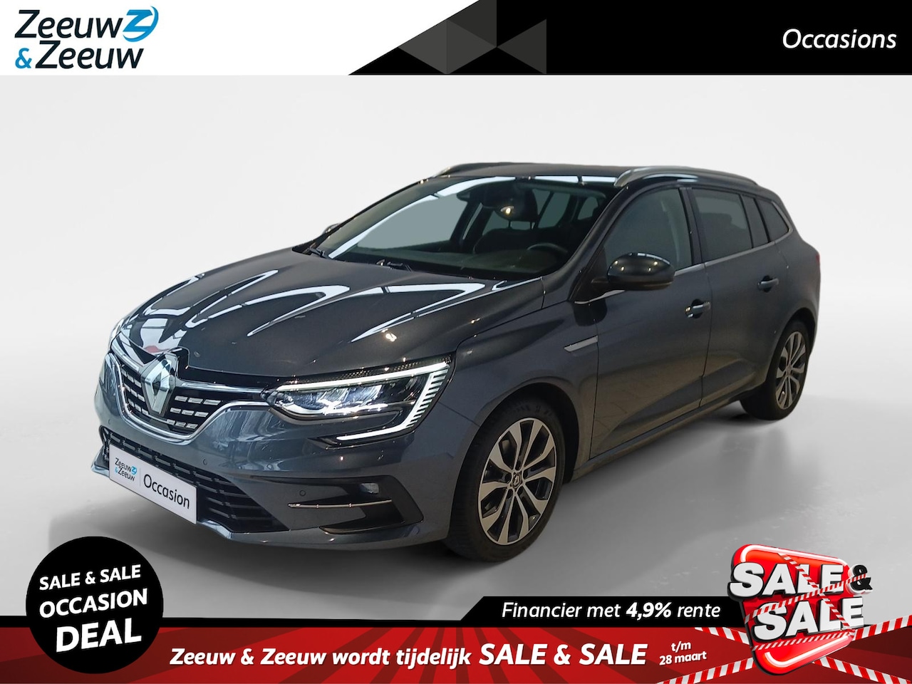 Renault Mégane Estate - 1.3 TCe 140 Techno *Automaat*Navi+Camera*Climate Control*Parkeersensoren*LM.Velgen*Zeer ne - AutoWereld.nl