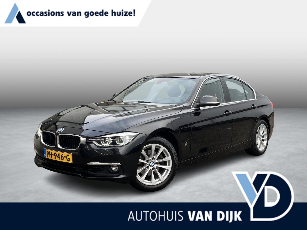 BMW 3-serie - 330e High Executive | NL Auto/Leder/Clima/Cruise/Navi/Bluetooth/PDC/17"/Stoelverwarming - AutoWereld.nl