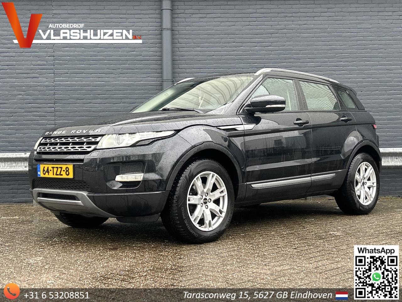 Land Rover Range Rover Evoque - 2.2 TD4 4WD Dynamic | Leder | Meridian | Climate | Cruise | Navi | APK 01-2027 | - AutoWereld.nl