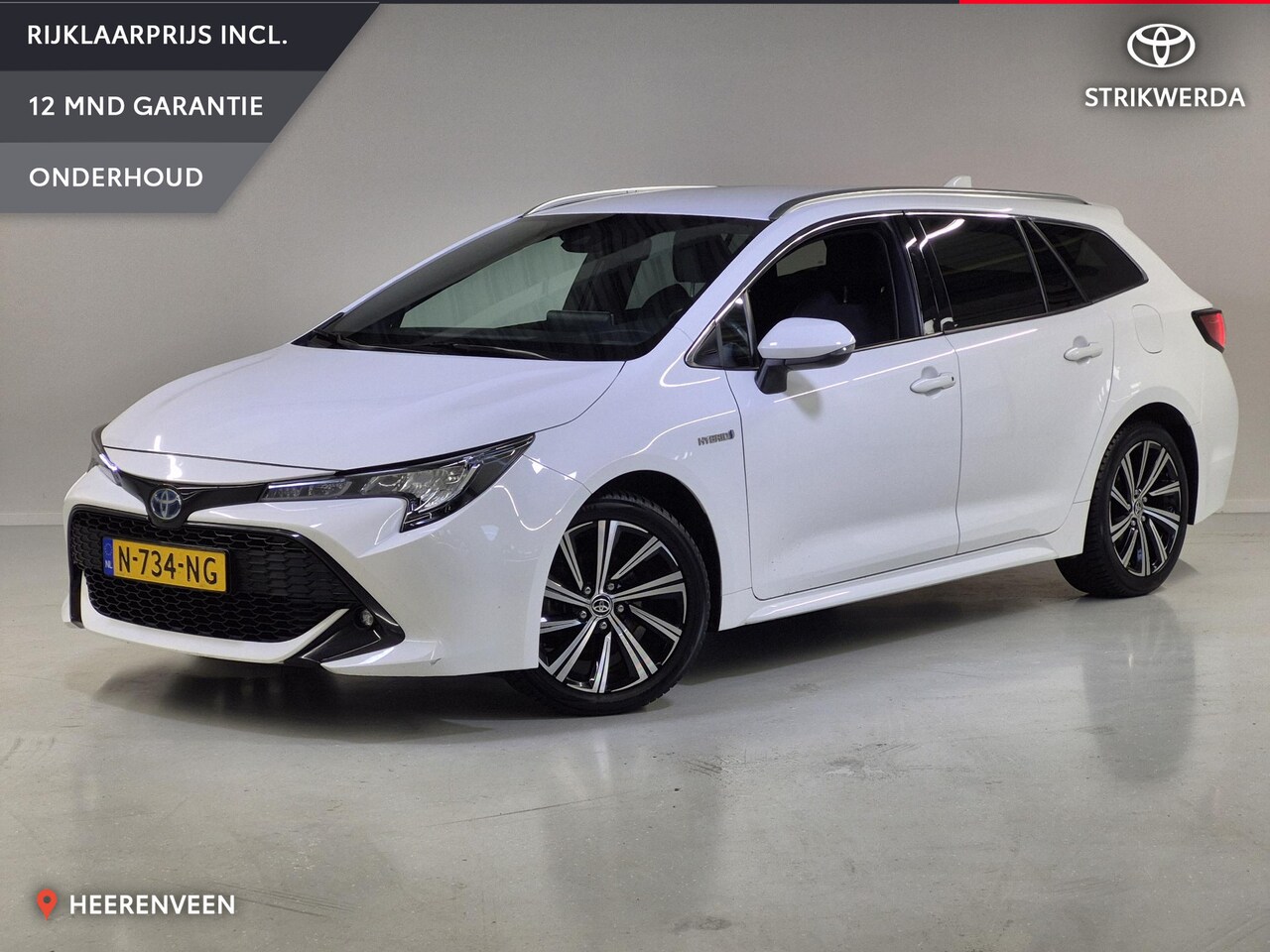 Toyota Corolla Touring Sports - 1.8 Hybrid Business Plus | Half-leder | Carplay | Keyless | - AutoWereld.nl