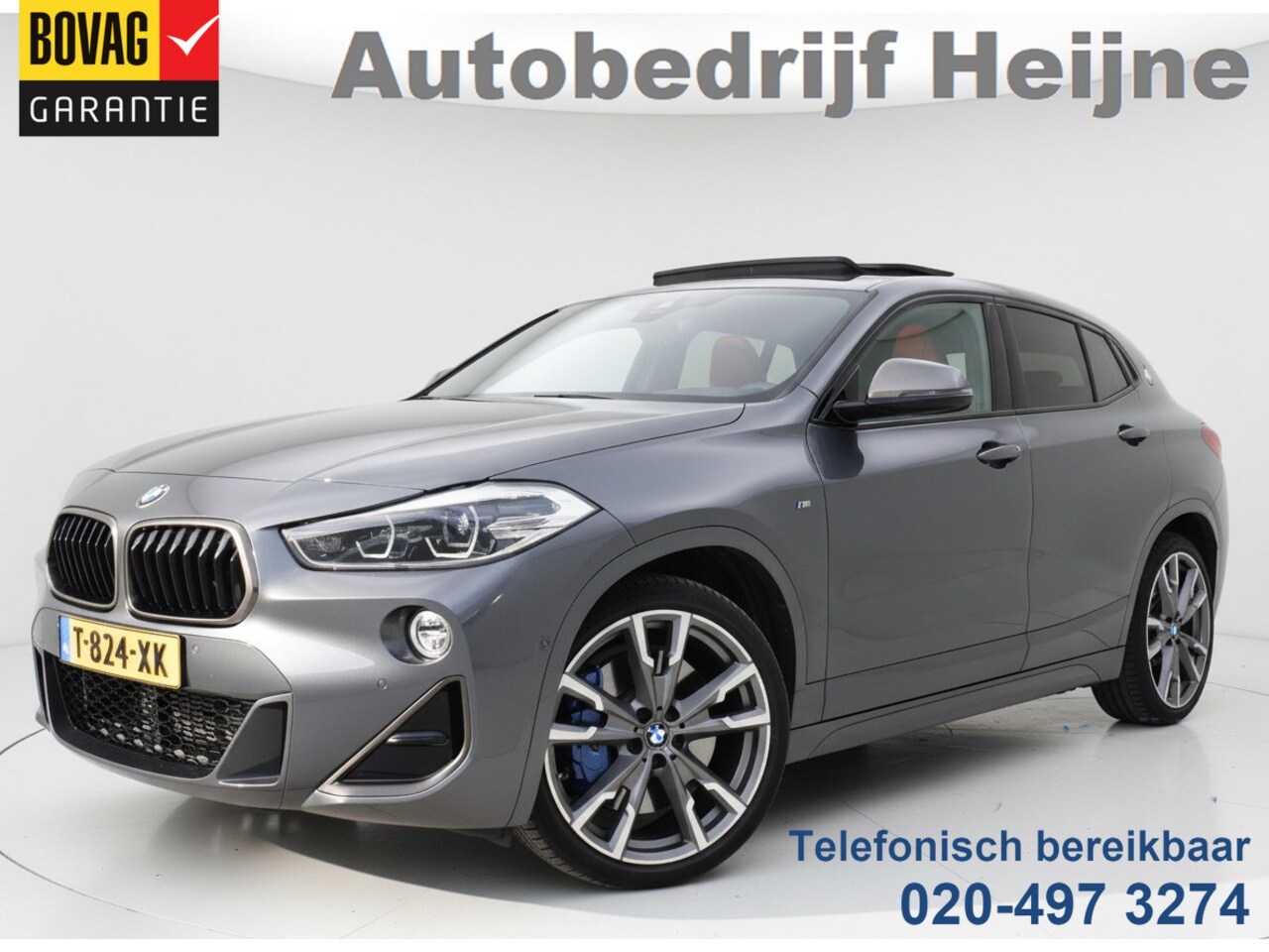 BMW X2 - M35iA 306PK HIGH EXECUTIVE M-SPORT HARMAN-KARDON/CAMERA/PANORAMADAK - AutoWereld.nl