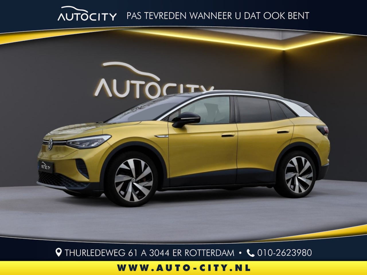 Volkswagen ID.4 - Pro Performance 77kWh 1st Edition Warmtepomp l Trekhaak l ACC - AutoWereld.nl