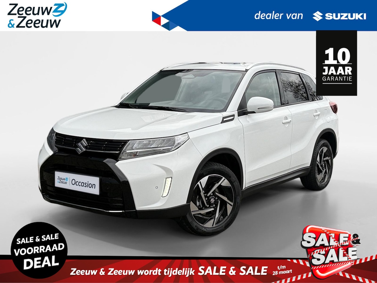 Suzuki Vitara - 1.5 Hybrid Style | Panoramadak | Achteruitrijcamera | Stoelverwarming | Navigatie | 10 jaa - AutoWereld.nl