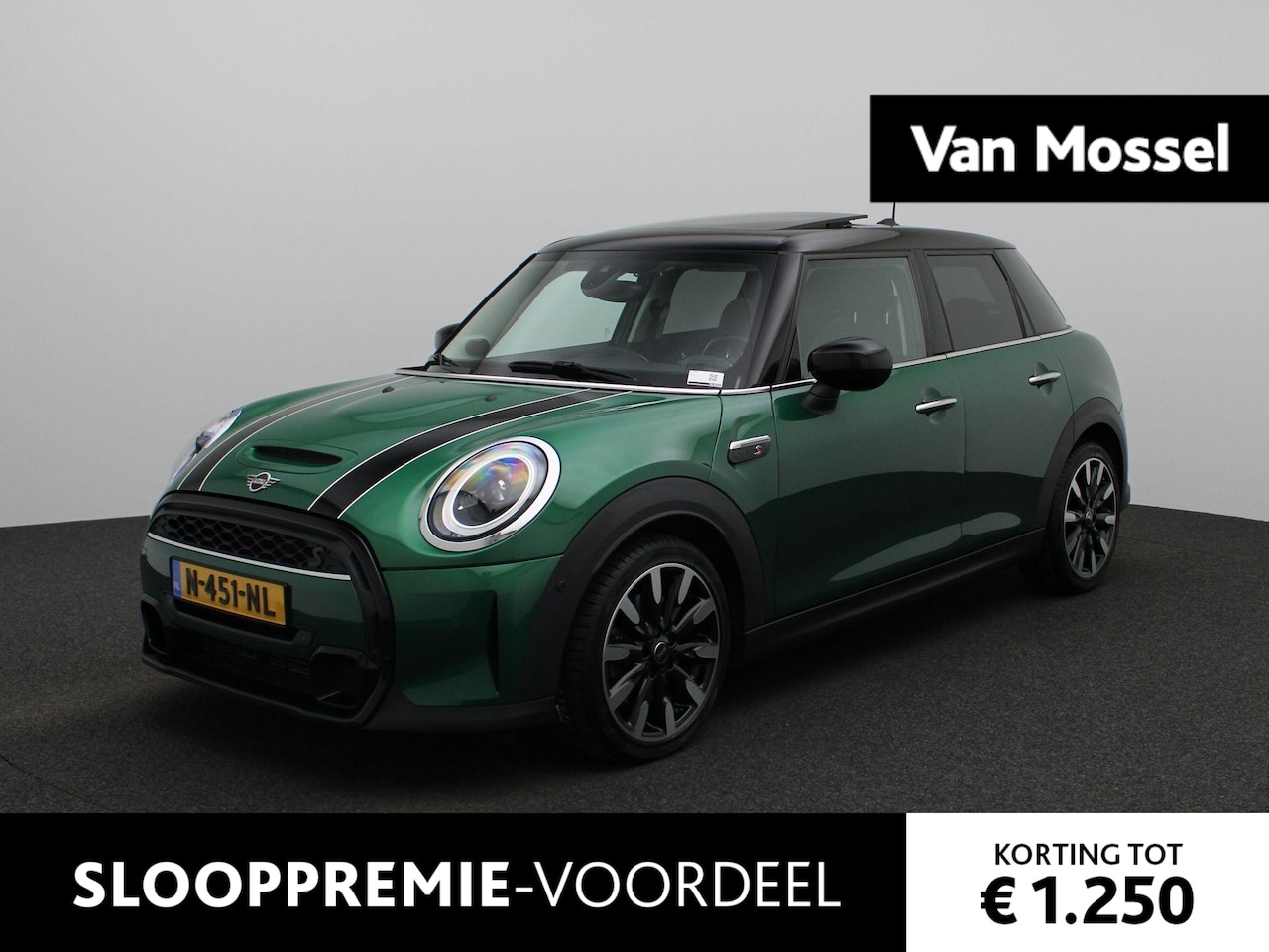 MINI Cooper S - Mini 2.0 178PK | PANORAMADAK | SFEERVERLICHTING | HARMAN KARDON | STOELVERWARMING | APPLE - AutoWereld.nl