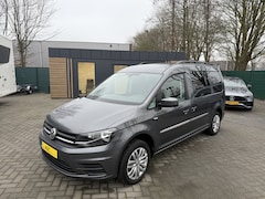 Volkswagen Caddy Maxi - 1.4 TSI 125pk Rolstoelauto 5+1 - Bodemverlaging - Luxe uitvoering - 1e Eigenaar - Volledig