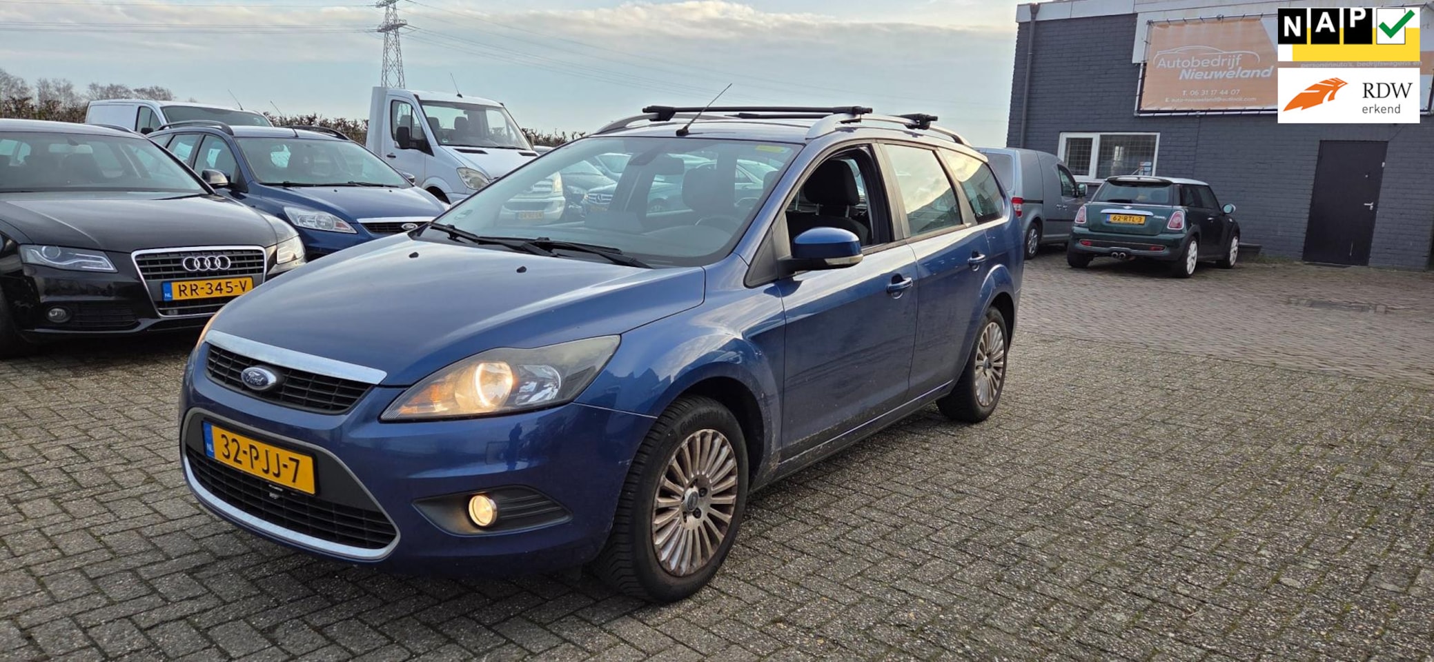 Ford Focus Wagon - 1.8 Titanium Flexi Fuel Airco apk 12-2026 - AutoWereld.nl