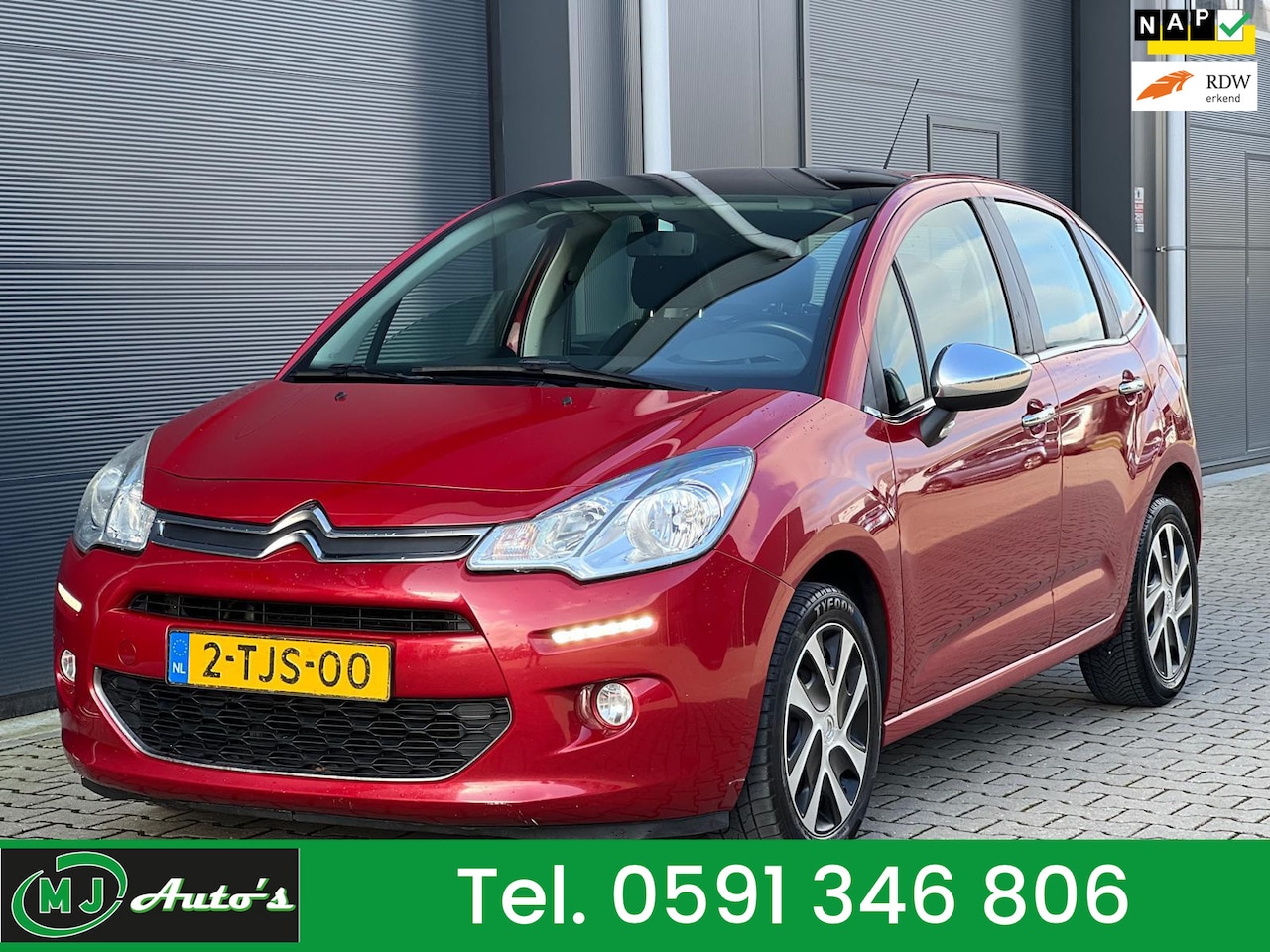 Citroën C3 - 1.6 E-HDi COLLECTION BJ014 PANORAMA LED - AutoWereld.nl