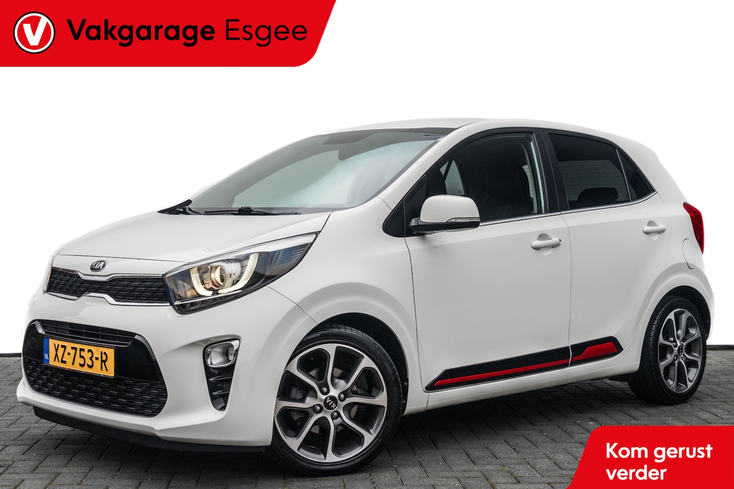 Kia Picanto - 1.0 CVVT Design Edition | 5 DRS | Leer | Ned Auto | 58 DKM | 16 INCH LMV | Fabr-Garantie - AutoWereld.nl