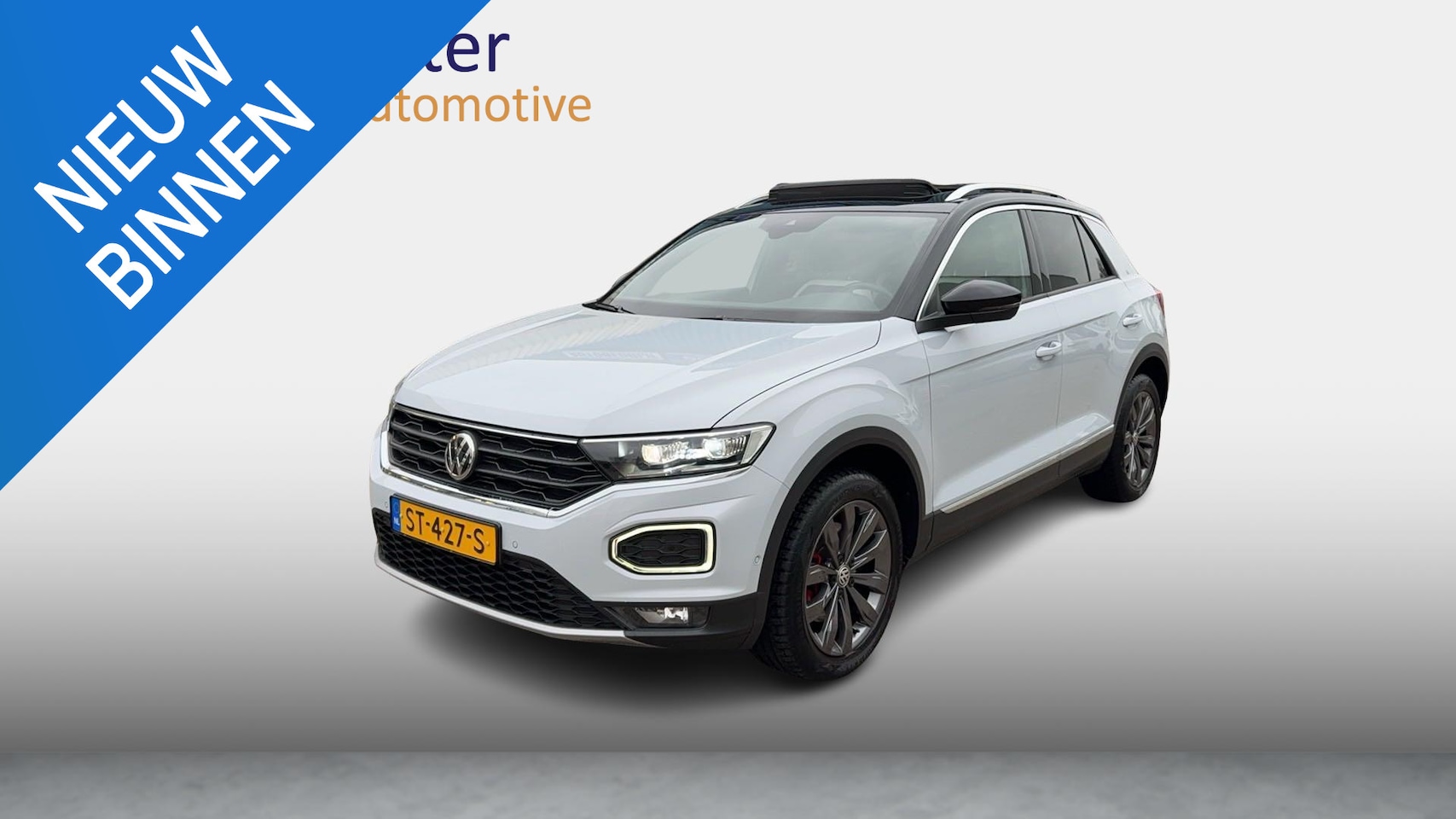 Volkswagen T-Roc - 2.0 TSI 4Motion Sport Panorama dak/ NL Auto /1eEigenaar - AutoWereld.nl