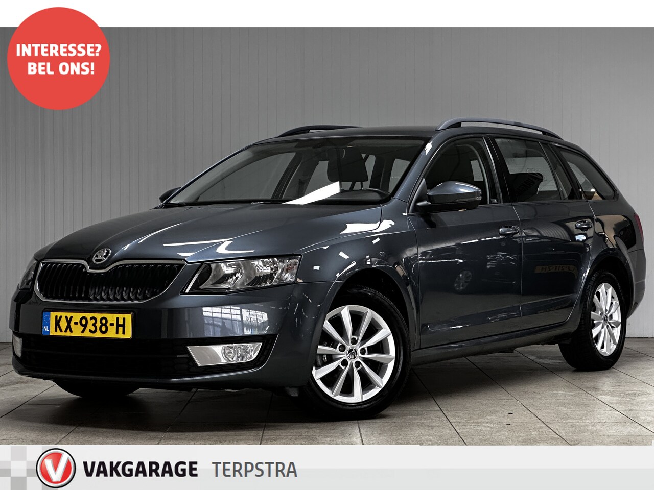 Skoda Octavia Combi - 1.6 TDI Greentech Ambition Business /D-Riem Verv. 178.000KM! /Trekhaak /Navi /Climat /Crui - AutoWereld.nl