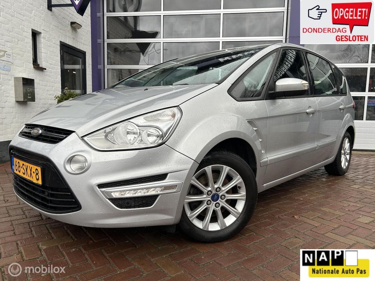 Ford S-Max - 1.6 EcoBoost Titanium * NAVIGATIE * TREKHAAK * - AutoWereld.nl