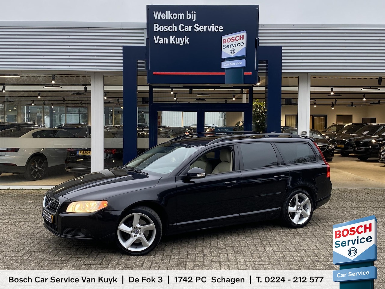 Volvo V70 - 3.0 T6 AWD Momentum / Automaat / NL-Auto / 6-Cilinder / 286 PK / Vol-Leder / Polestar+ / C - AutoWereld.nl