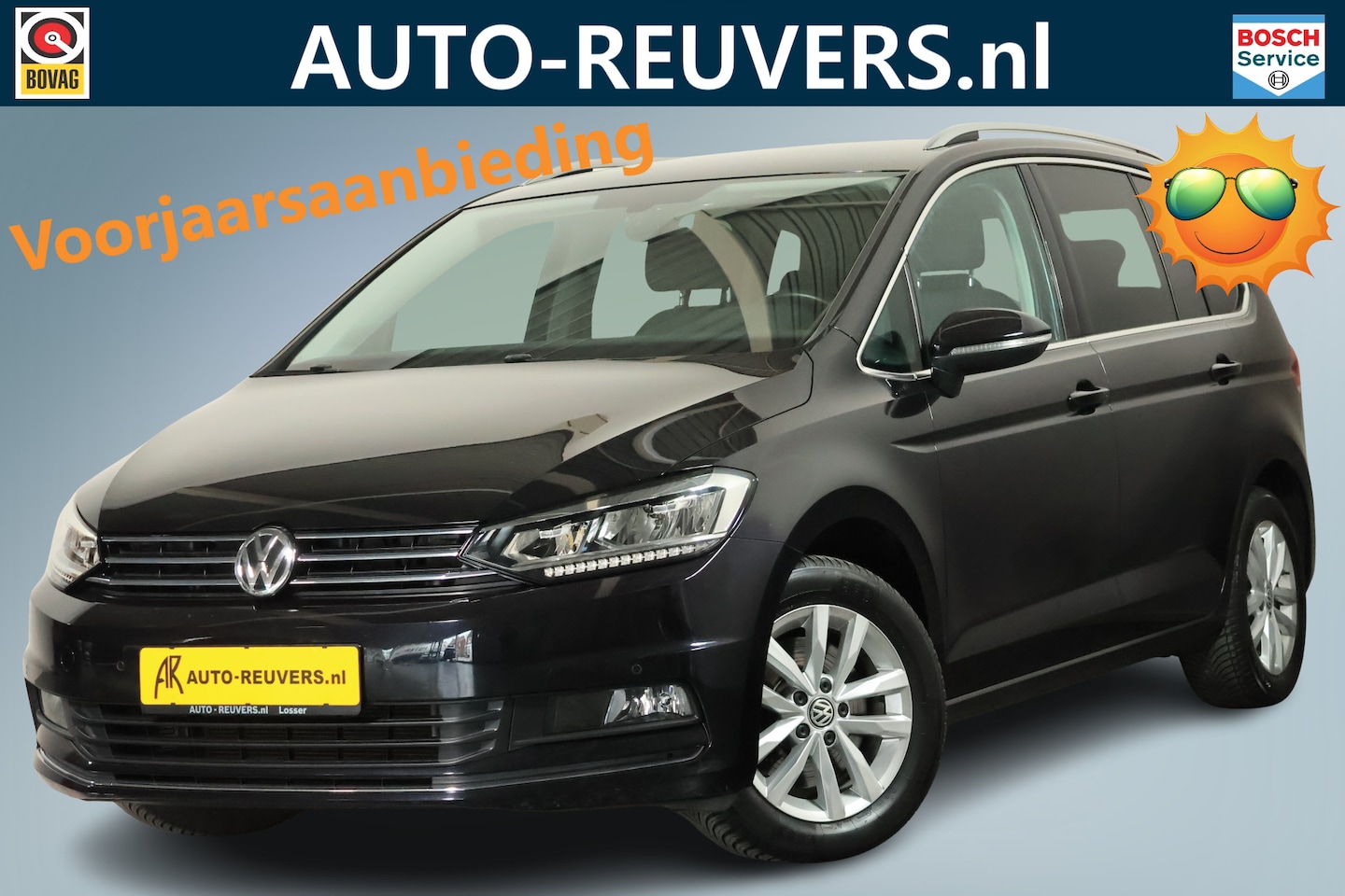 Volkswagen Touran - 1.5 TSI ACT Highline 7p / LED / ACC / CarPlay / Trekhaak / DSG - AutoWereld.nl