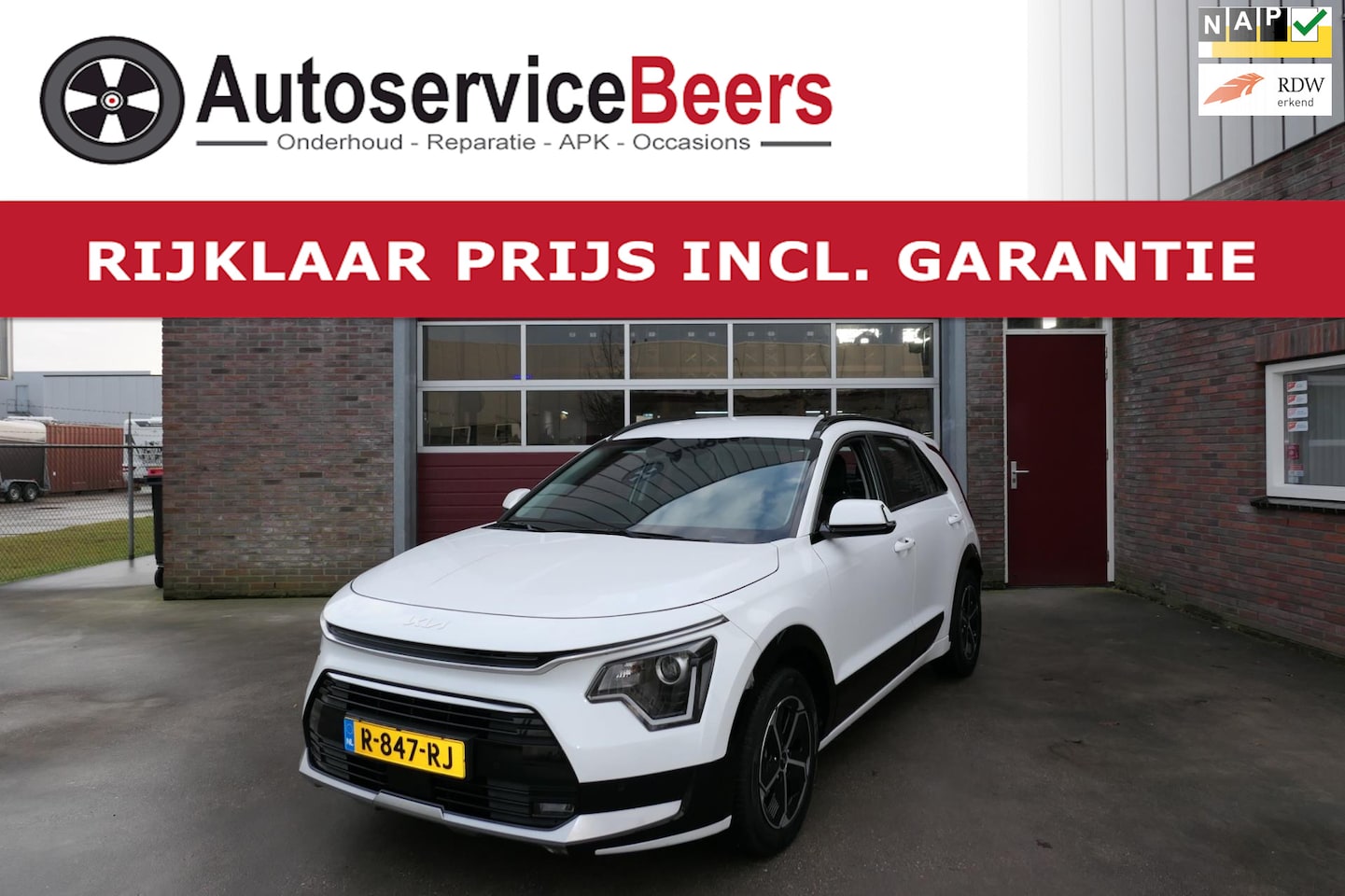 Kia Niro - 1.6 GDi Hybrid ExecutiveLine 1.6 GDi Hybrid ExecutiveLine, Zeer Mooi !, Camera, Nieuw Model, Carplay, PDC, Rijklaarprij - AutoWereld.nl