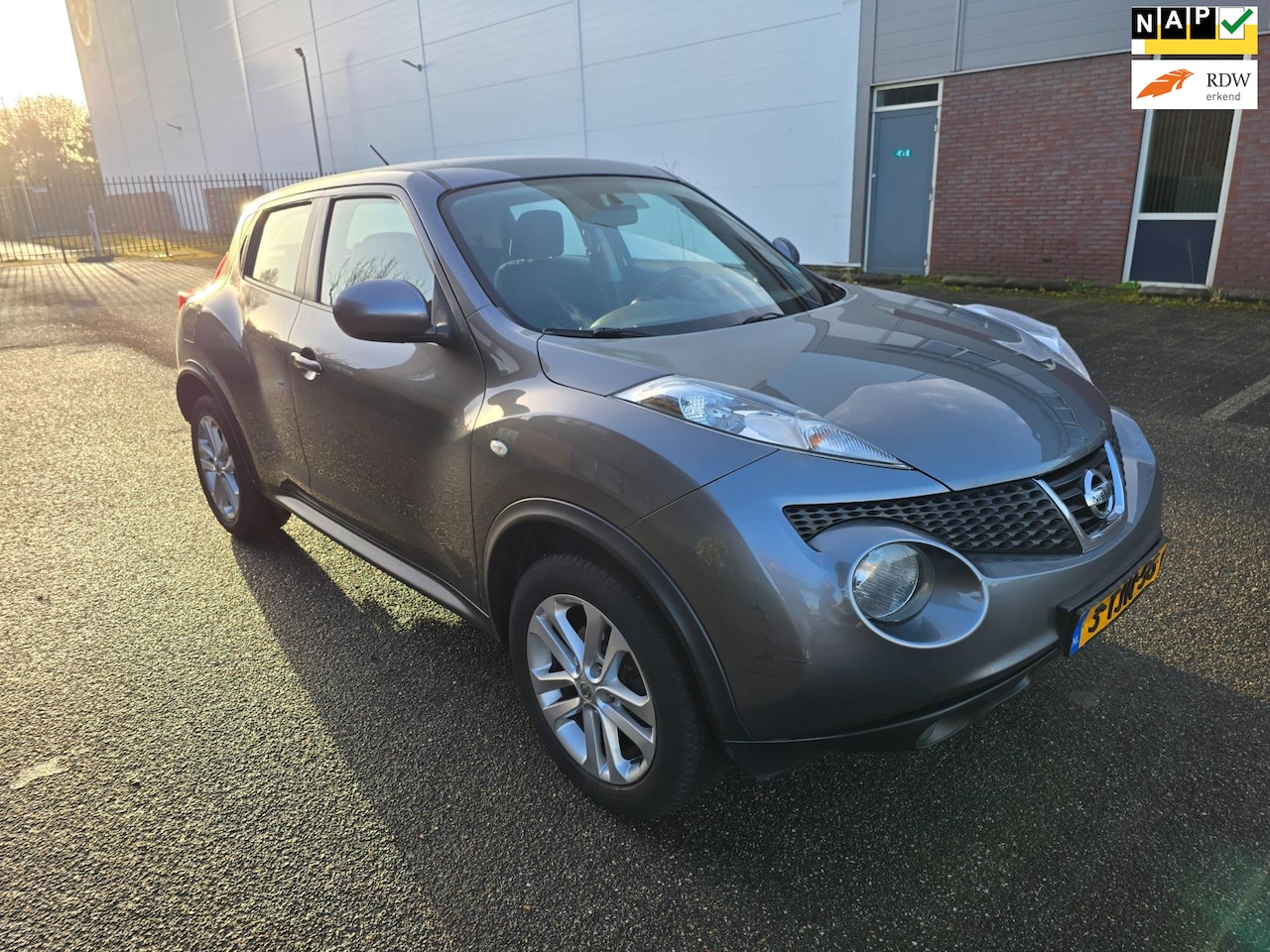 Nissan Juke - 1.6 Acenta Airco Navi Automaat Boekjes - AutoWereld.nl