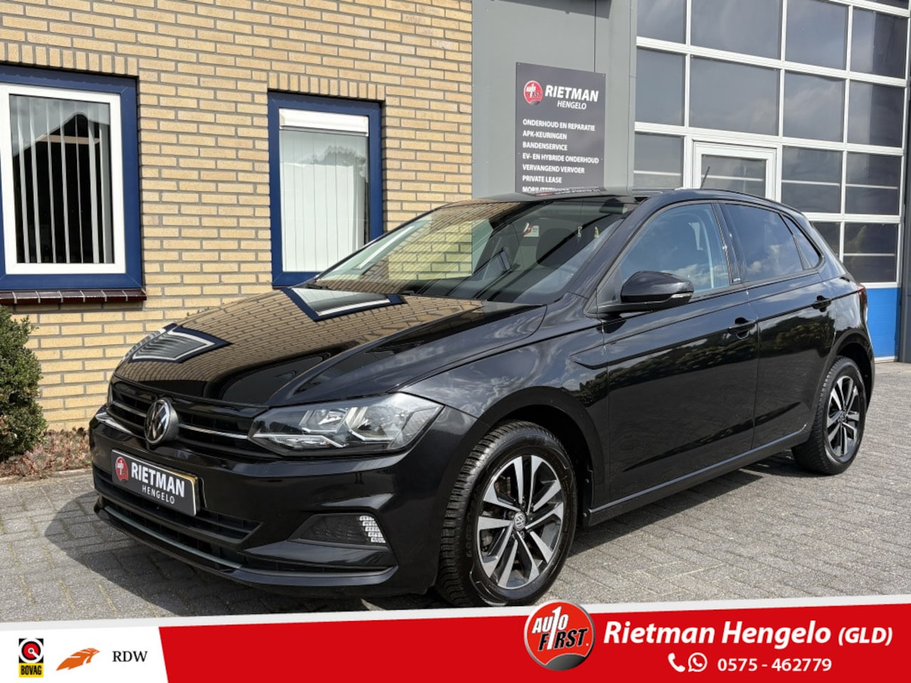 Volkswagen Polo - 1.0 TSI Highl.BnsR APPLE CARPLAY-NAVI-STOELVERWARMNG - AutoWereld.nl