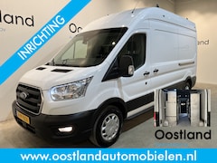 Ford Transit - 350 2.0 TDCI L3H3 Trend Servicebus / Inrichting / Euro 6 / Schuifdeur L + R / Oprijplateau