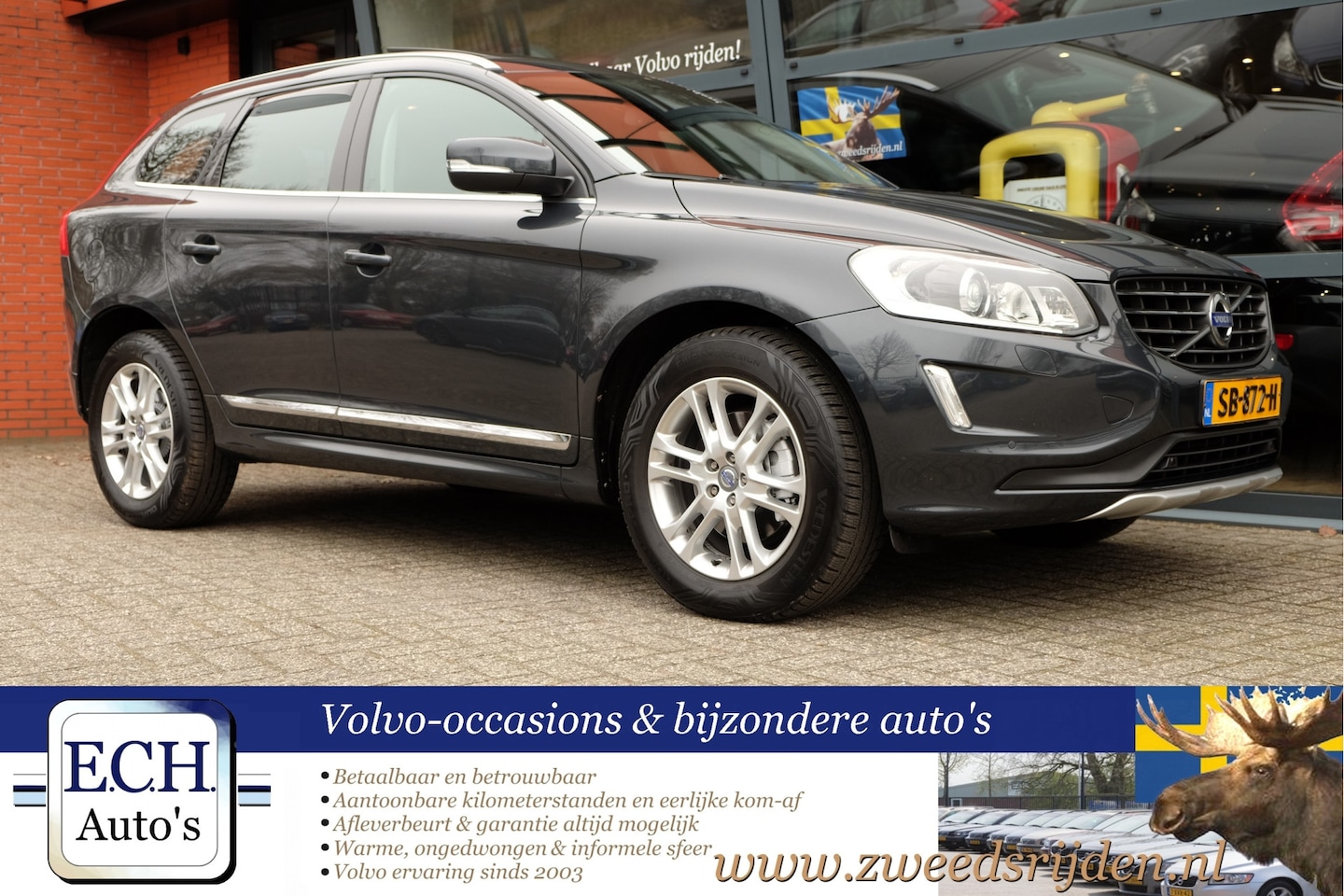 Volvo XC60 - D3 5cil Summum, Panoramadak, Blis, Leer, Xenon, Navi, CAM - AutoWereld.nl