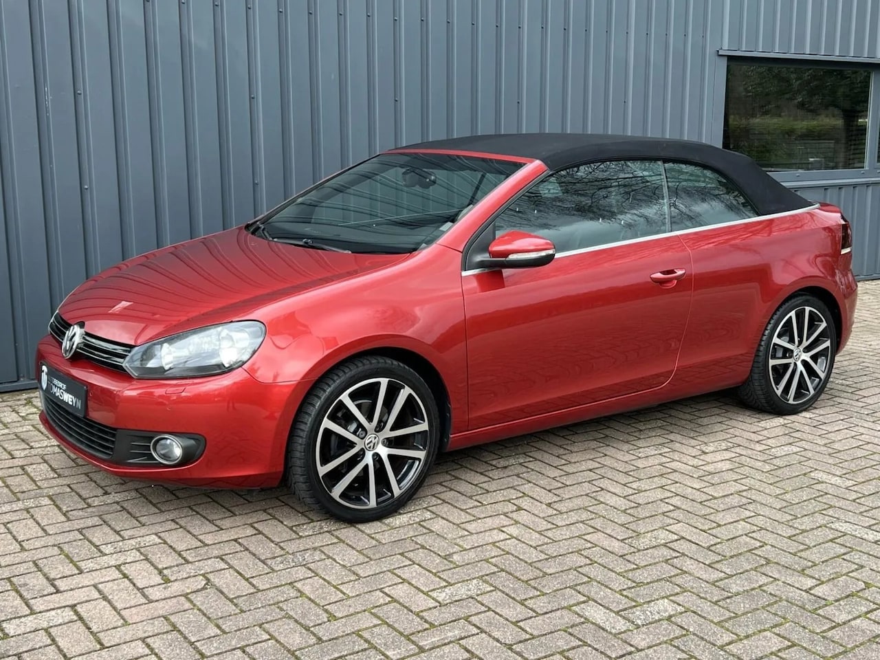 Volkswagen Golf Cabriolet - 1.2 TSI BlueMotion DAB+!/Sunset RED metallic!/ - AutoWereld.nl