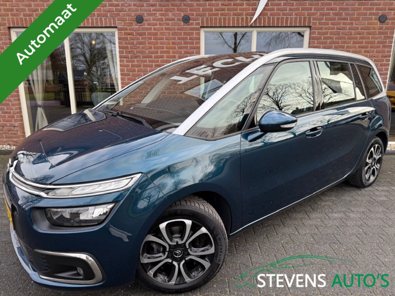 Citroën Grand C4 SpaceTourer - 1.2 PureTech Bns 131 PK AUTOMAAT NIEUWE APK / TREKHAAK / RIJKLAA - AutoWereld.nl