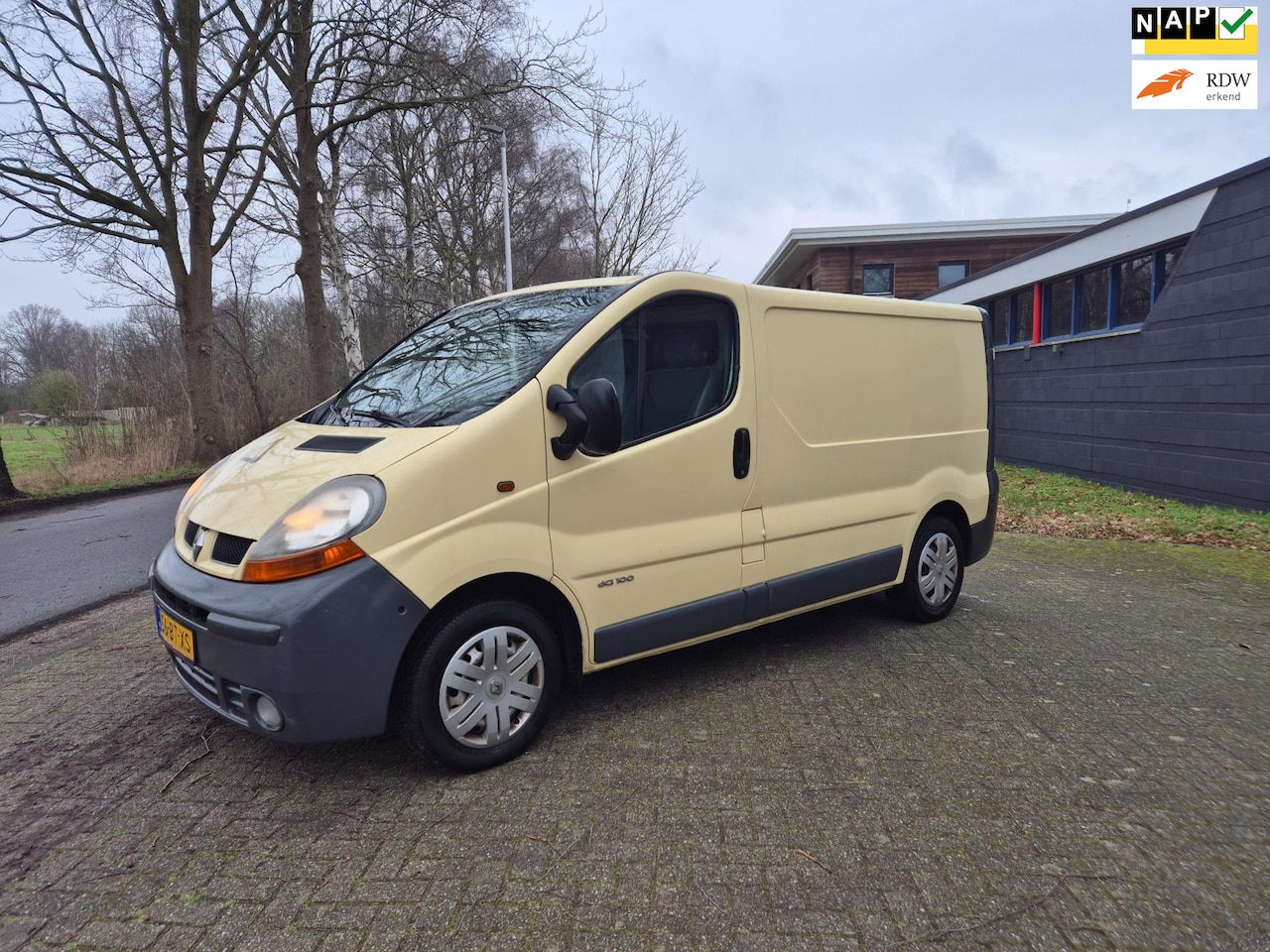 Renault Trafic - 1.9 dCi L1H1 100PK AIRCO 6 VERSNELLINGEN ZEER MOOI - AutoWereld.nl