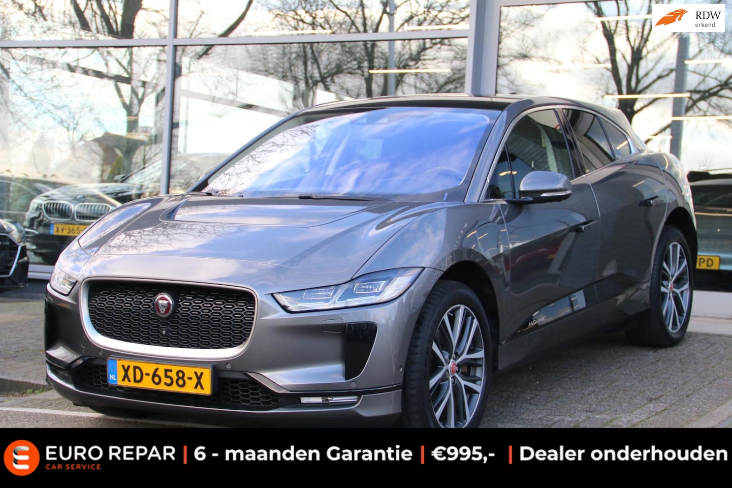 Jaguar I-PACE - EV400 HSE 90 kWh 90,2% SOH PANO-DAK LEDER - AutoWereld.nl