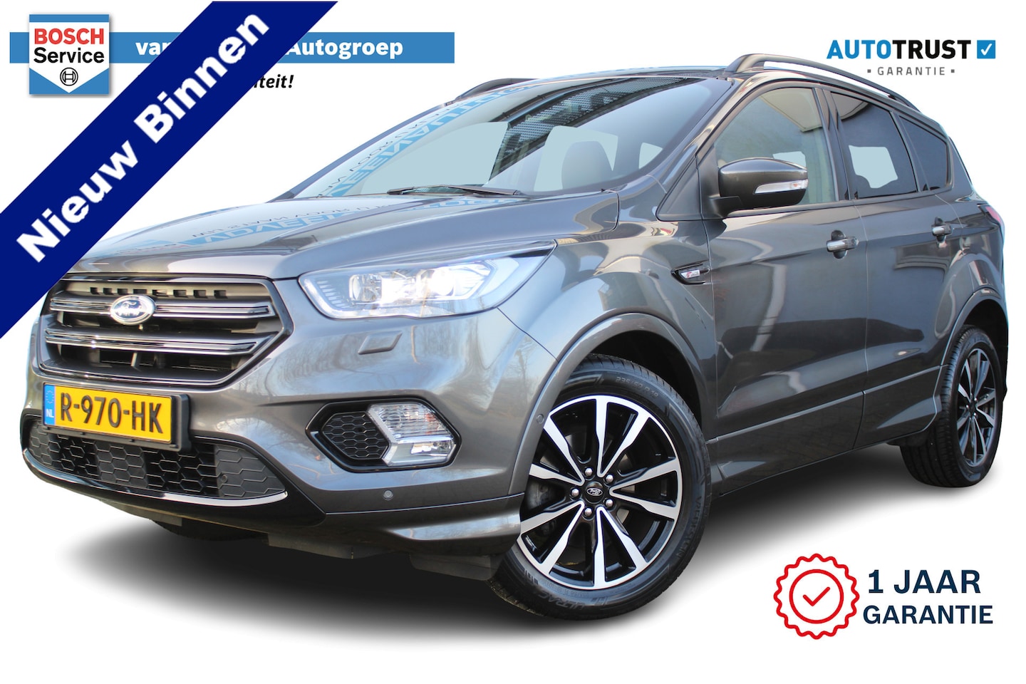 Ford Kuga - ST-line 1.5 | Incl. 12 maanden Garantie | Stoel/stuur verwarming | Trekhaak | Achteruitrij - AutoWereld.nl